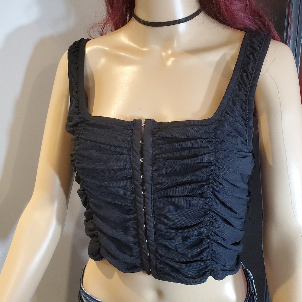 F21 Ruffle Top - Picture 2 of 5